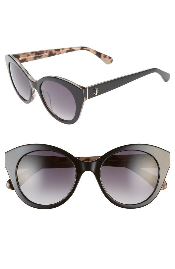 商品Kate Spade|karleigh 51mm cat eye sunglasses,价格¥447,第1张图片