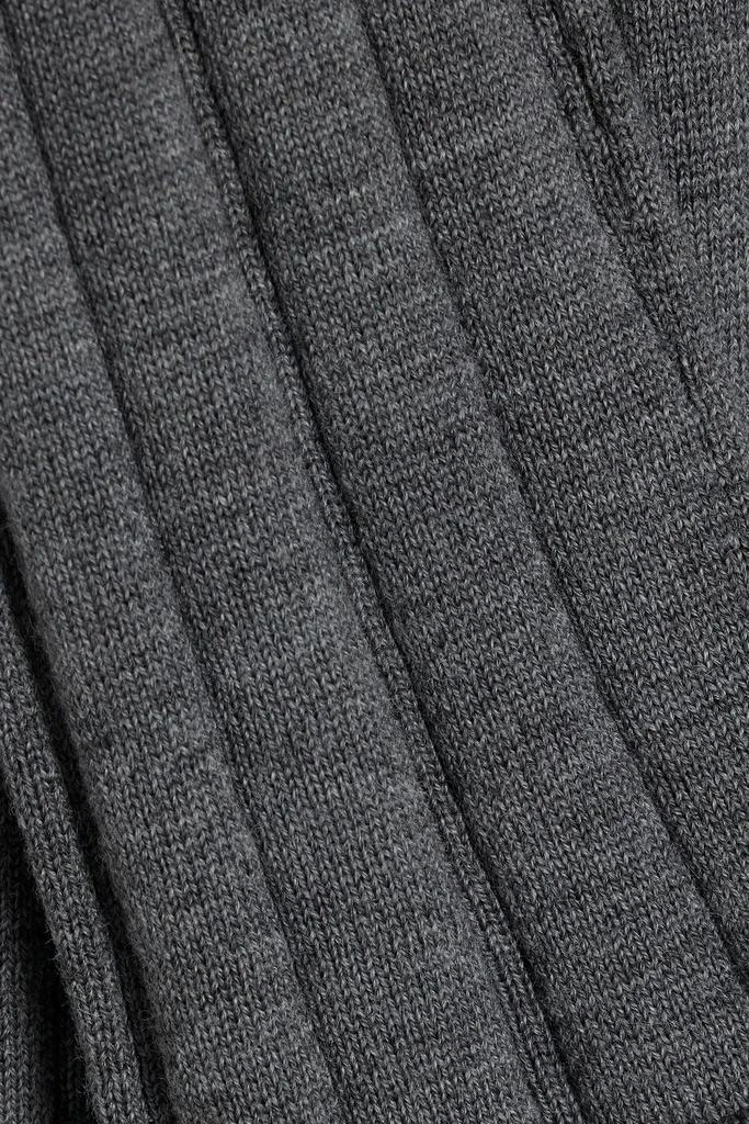 商品IRIS & INK|Sadie ribbed merino wool polo sweater,价格¥1414,第1张图片