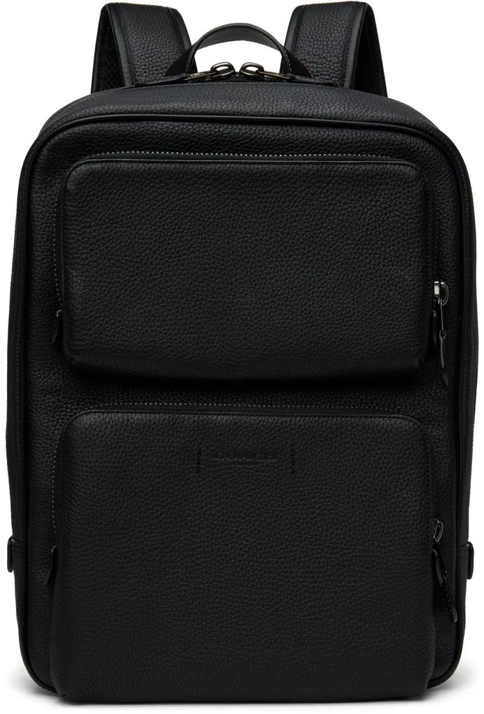 商品Coach|Black Gotham Backpack,价格¥3599,第1张图片