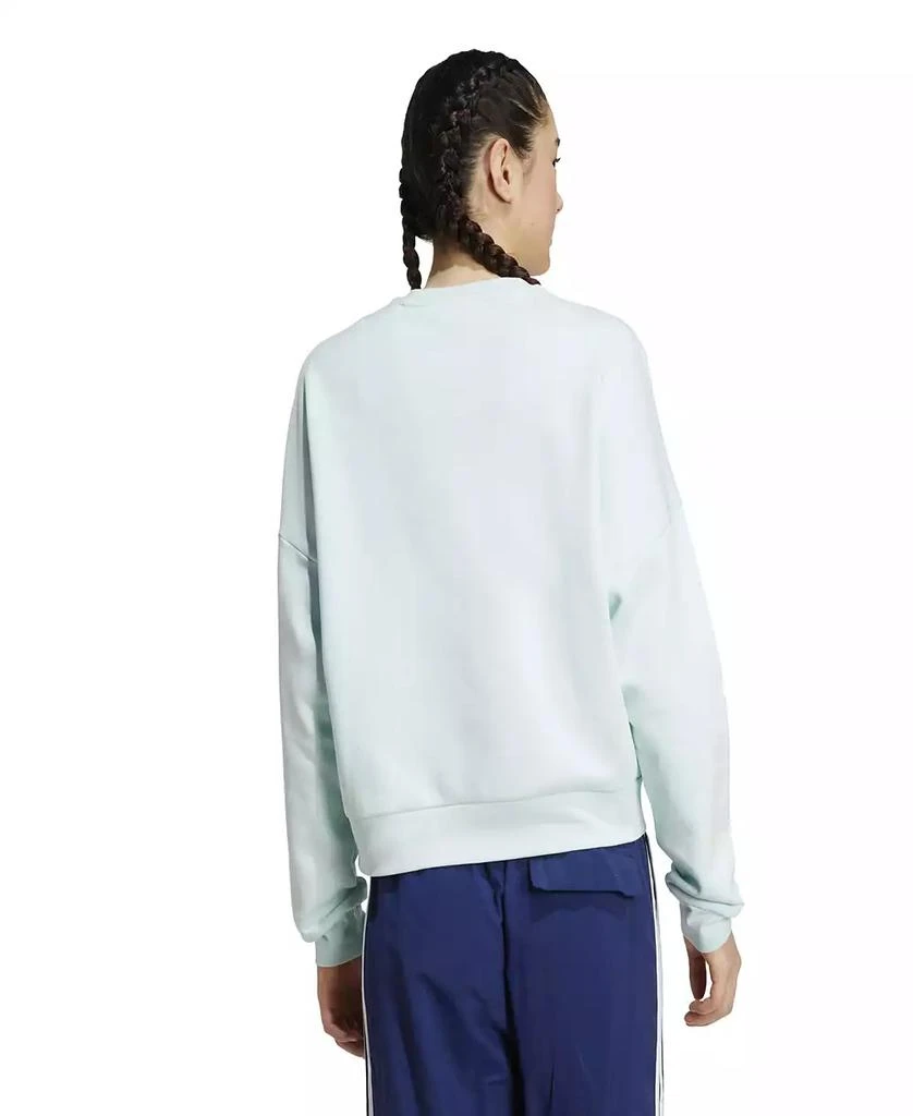 商品Adidas|Women's Essentials Small Logo Feel Cozy Crew Neck Sweatshirt,价格¥334,第2张图片详细描述