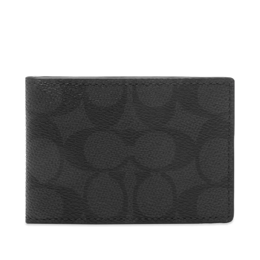 商品Coach|Coach Signature 3-In-1 Card Holder,价格¥1617,第5张图片详细描述