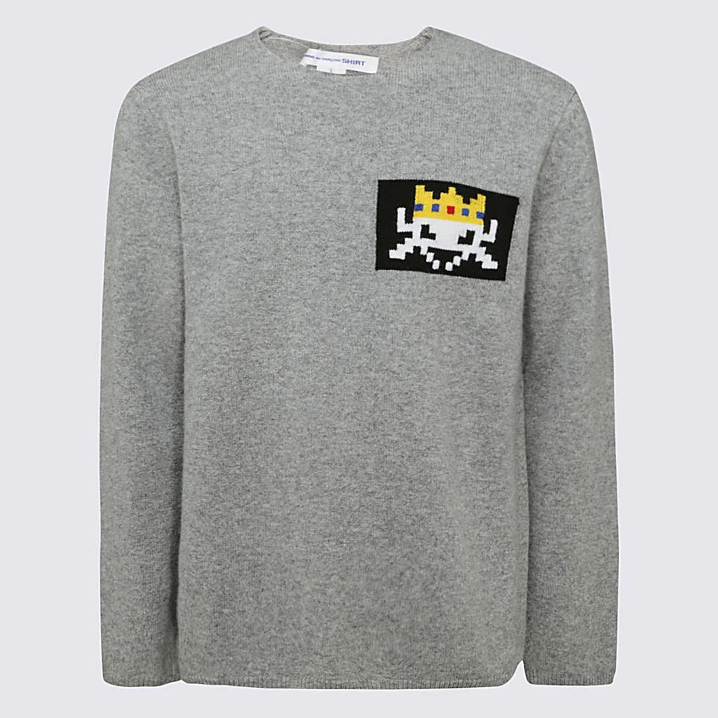 商品Comme des Garcons|Comme des Garcons Sweaters Grey,价格¥2563,第1张图片