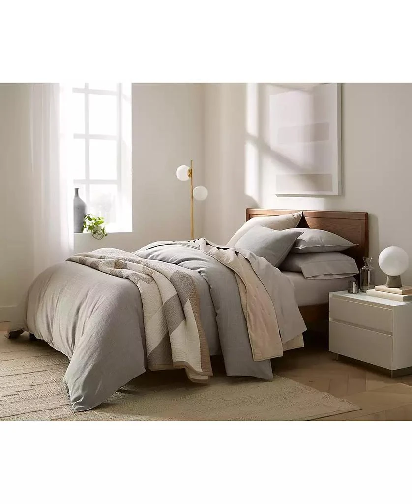 Modern Crosshatch Duvet Cover Set, King, Exclusively at Macy’s 商品