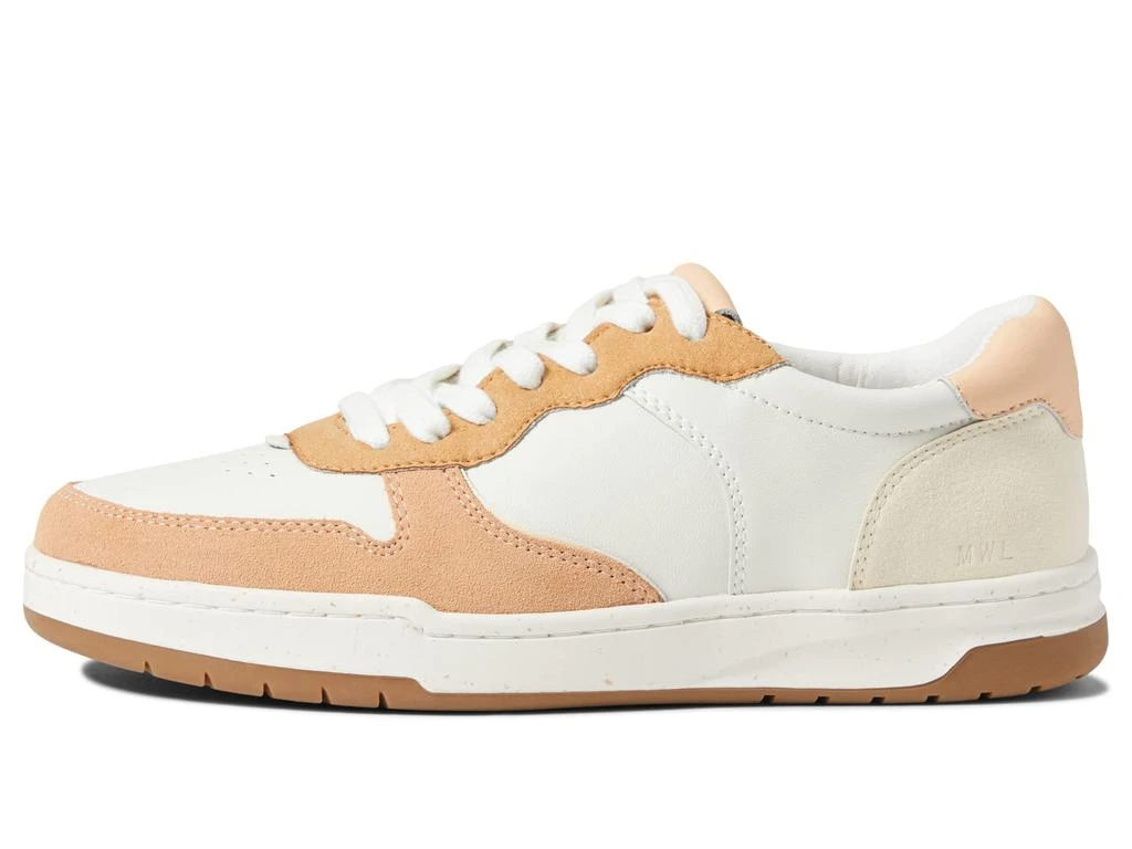 商品Madewell|Court Low-Top Sneakers in Peach Colorblock,价格¥329,第4张图片详细描述