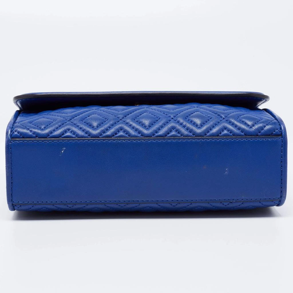 Tory Burch Royal Blue Leather Small Fleming Crossbody Bag 商品