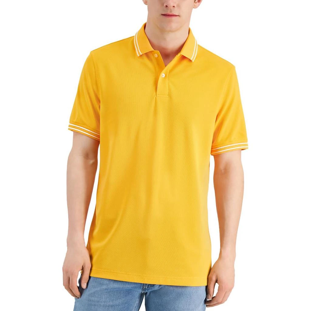 商品Club Room|Club Room Mens Performance Short Sleeves Polo Shirt,价格¥55,第2张图片详细描述