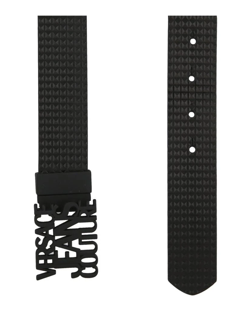 商品Versace|Textured Tonal Hardware Belt,价格¥742,第2张图片详细描述