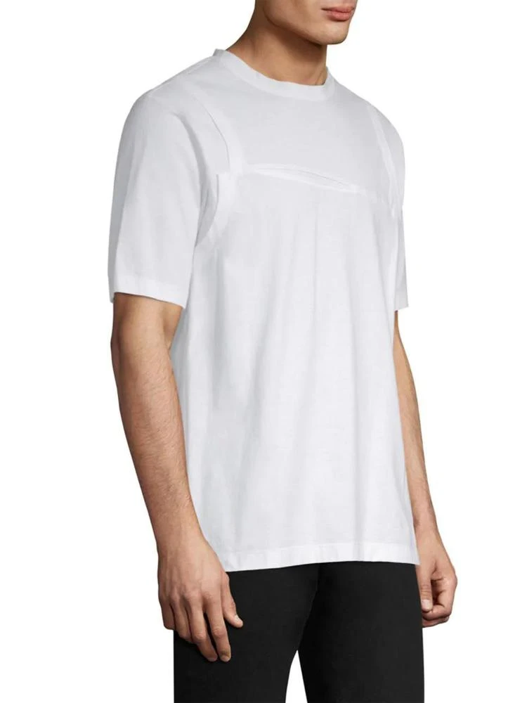 商品Helmut Lang|Everyday Slash Cotton T恤,价格¥631,第3张图片详细描述