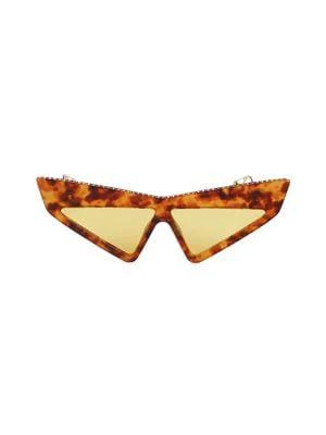 商品Gucci|70MM Crystal-Embellished Cat Eye Sunglasses,价格¥1976,第1张图片
