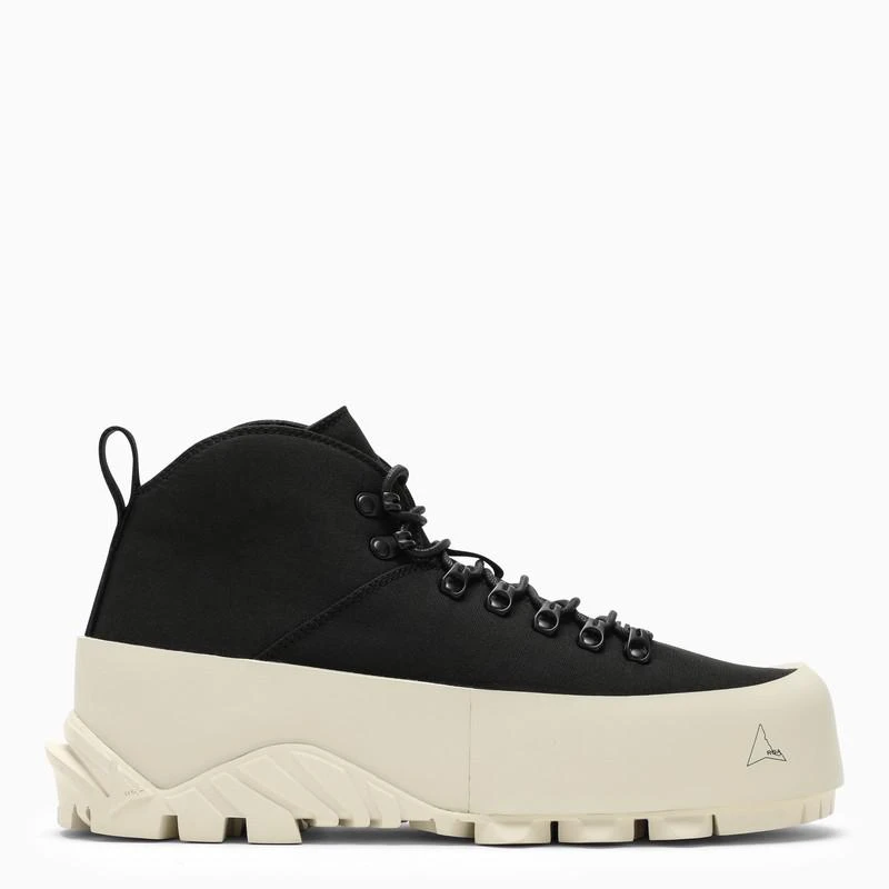 商品ROA|Black canvas medium lace-up,价格¥1067,第1张图片