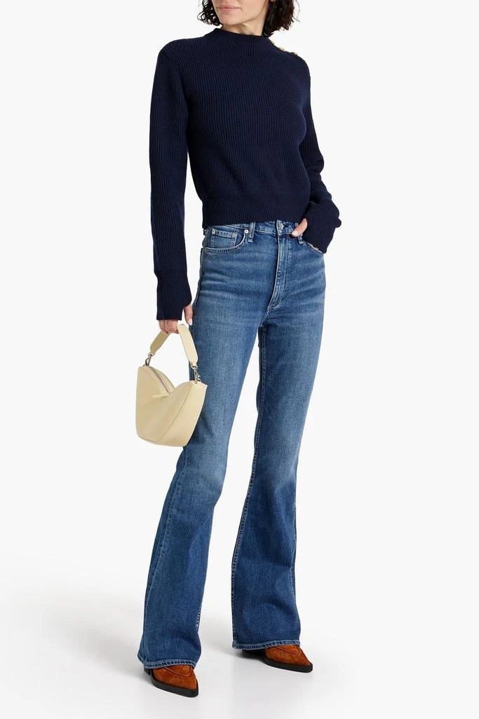 商品Rag & Bone|Casey high-rise flared jeans,价格¥579,第2张图片详细描述
