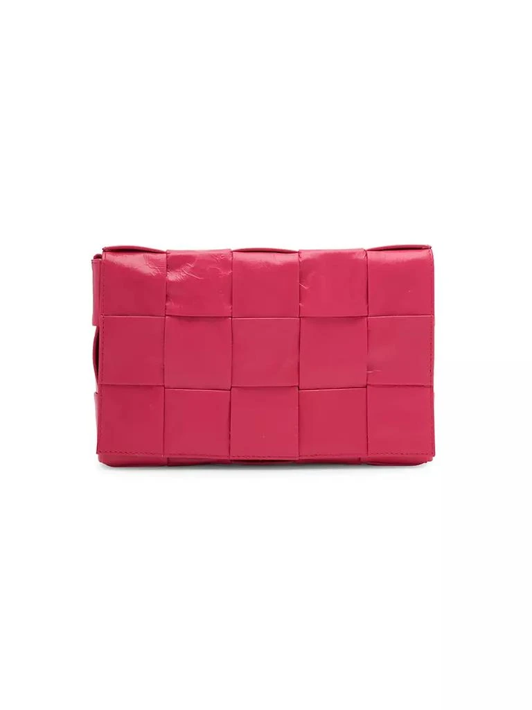 商品Bottega Veneta|Cassette Intreccio Paper Leather Bag,价格¥21621,第1张图片