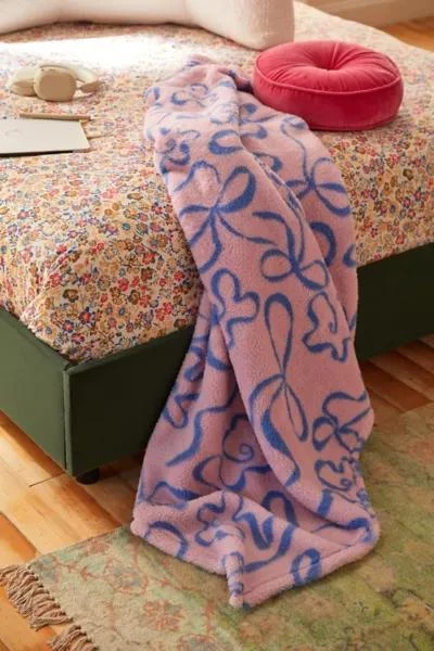 商品Urban Outfitters|Printed Super Plush Throw Blanket,价格¥220,第2张图片详细描述