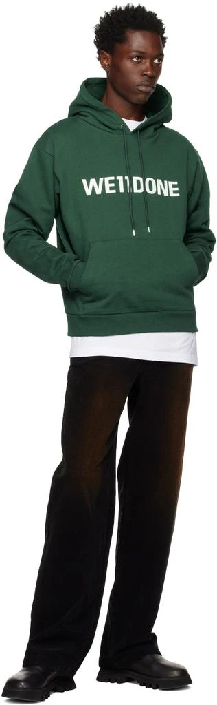 商品We11done|Green Fitted Basic Hoodie,价格¥2877,第4张图片详细描述