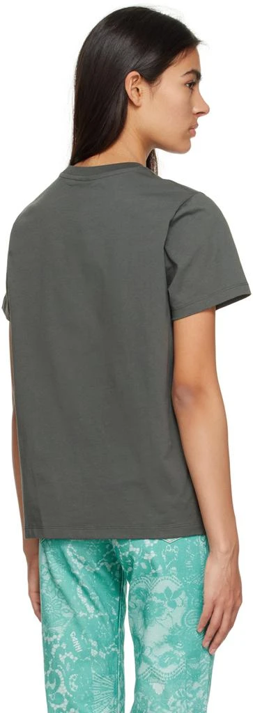 商品Ganni|Gray Rainbow T-Shirt,价格¥532,第3张图片详细描述