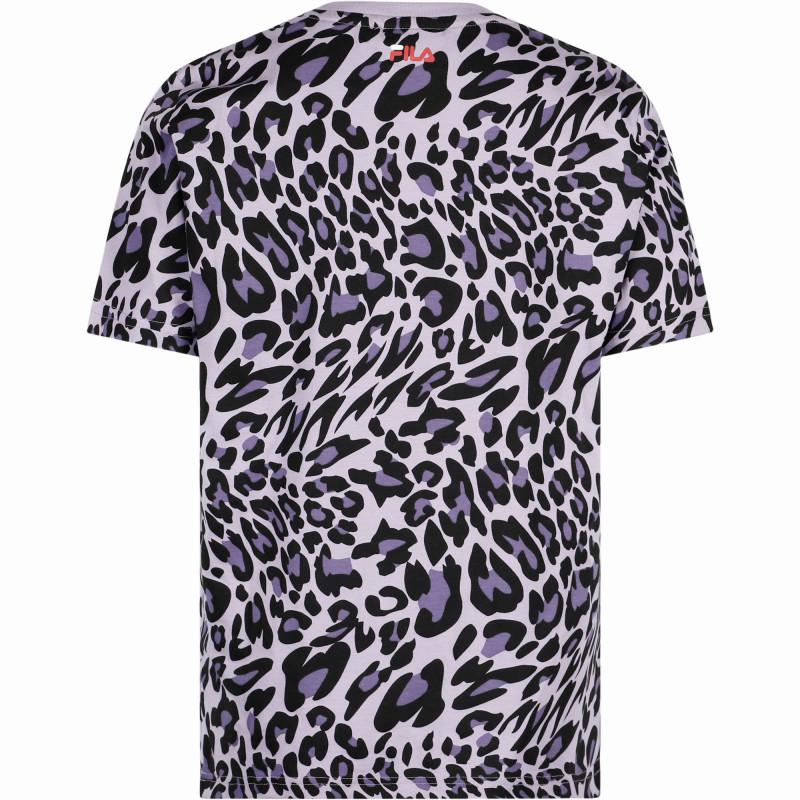 Leopard print t shirt in purple商品第2张图片规格展示