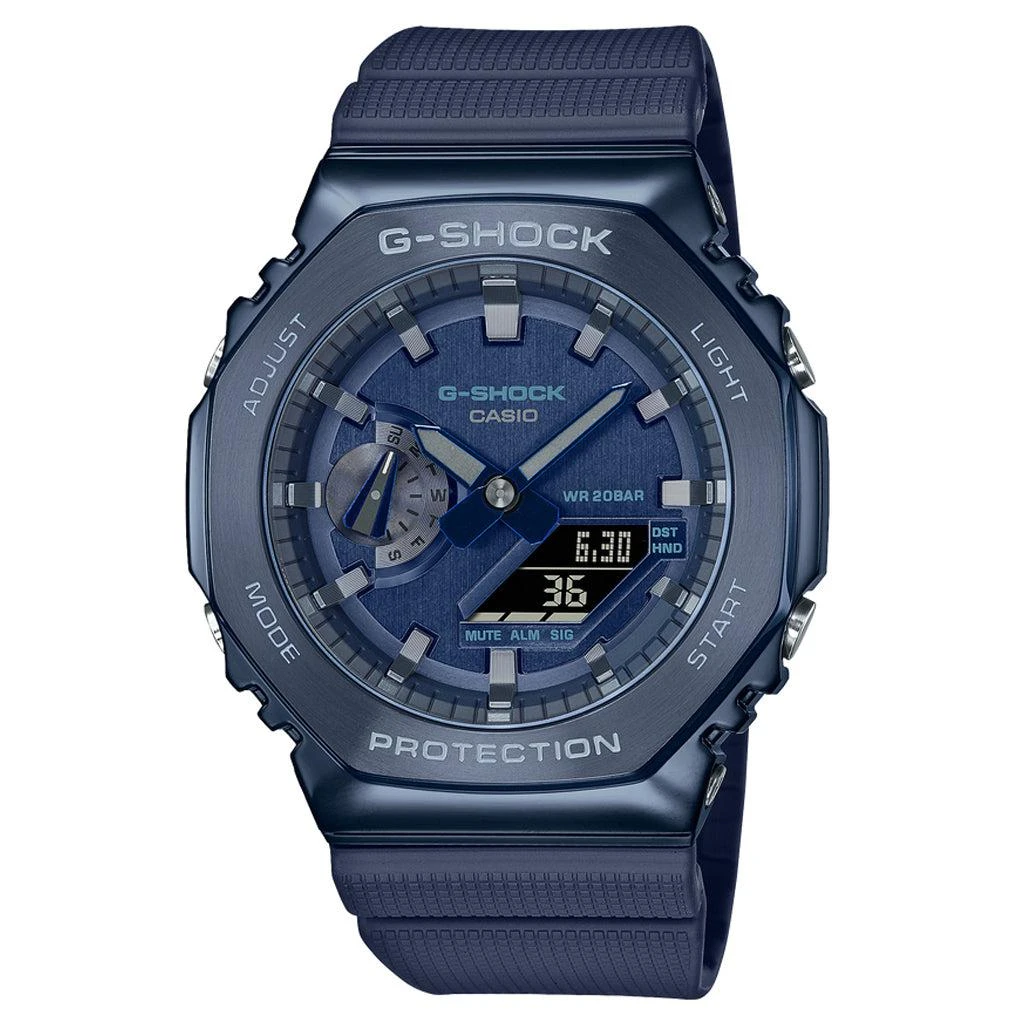 商品G-Shock|GM2100N-2A - Dark Grey/Blue,价格¥1662,第1张图片