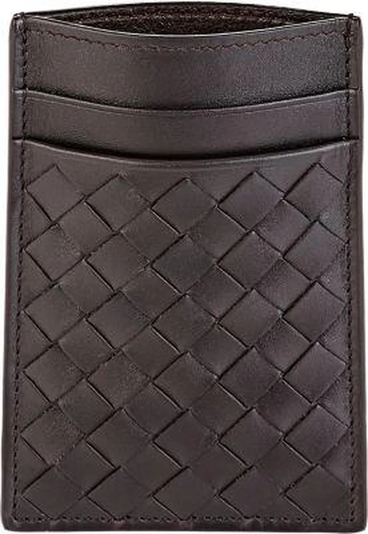 商品Bottega Veneta|Intrecciato Money Clip Card Case,价格¥1703,第4张图片详细描述