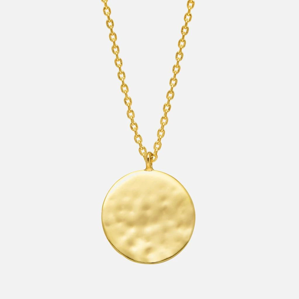 商品ESTELLA BARTLETT|Estella Bartlett Hammered Gold-Plated Necklace,价格¥127,第1张图片