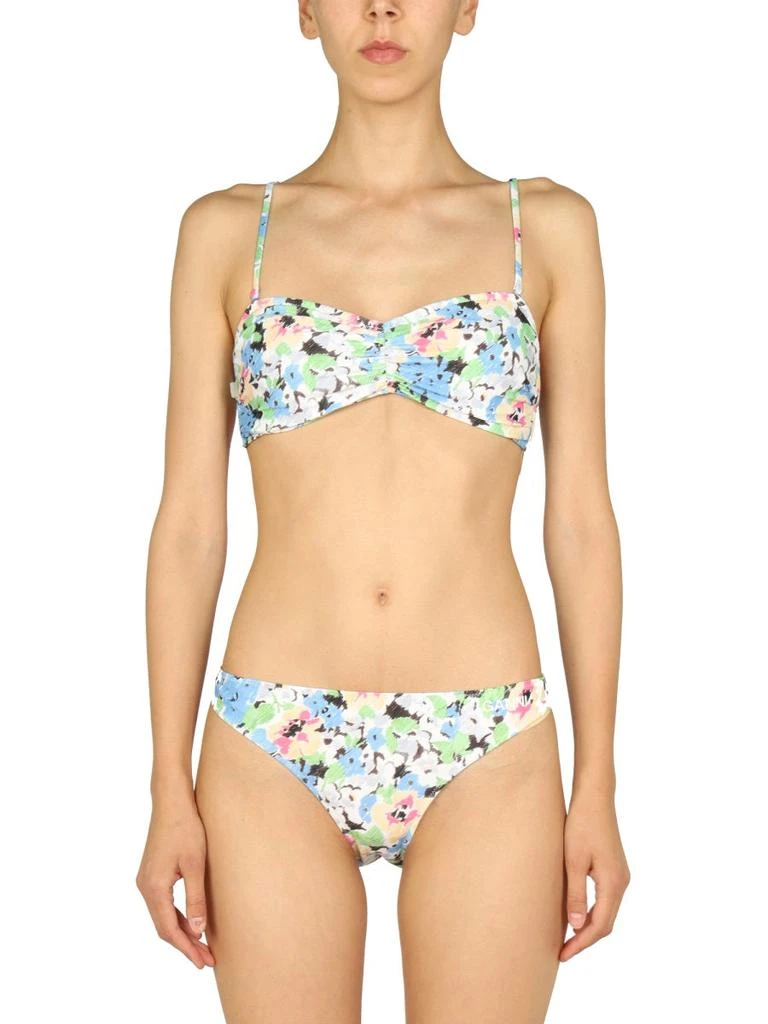 商品Ganni|FLORAL PATTERN BIKINI BRIEFS,价格¥753,第1张图片