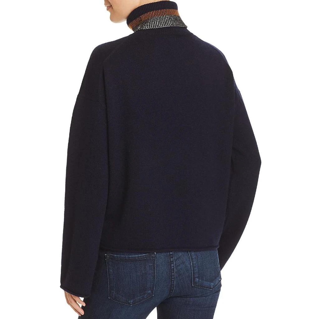 商品Theory|Theory Womens Cashmere Pullover Turtleneck Sweater,价格¥522,第2张图片详细描述