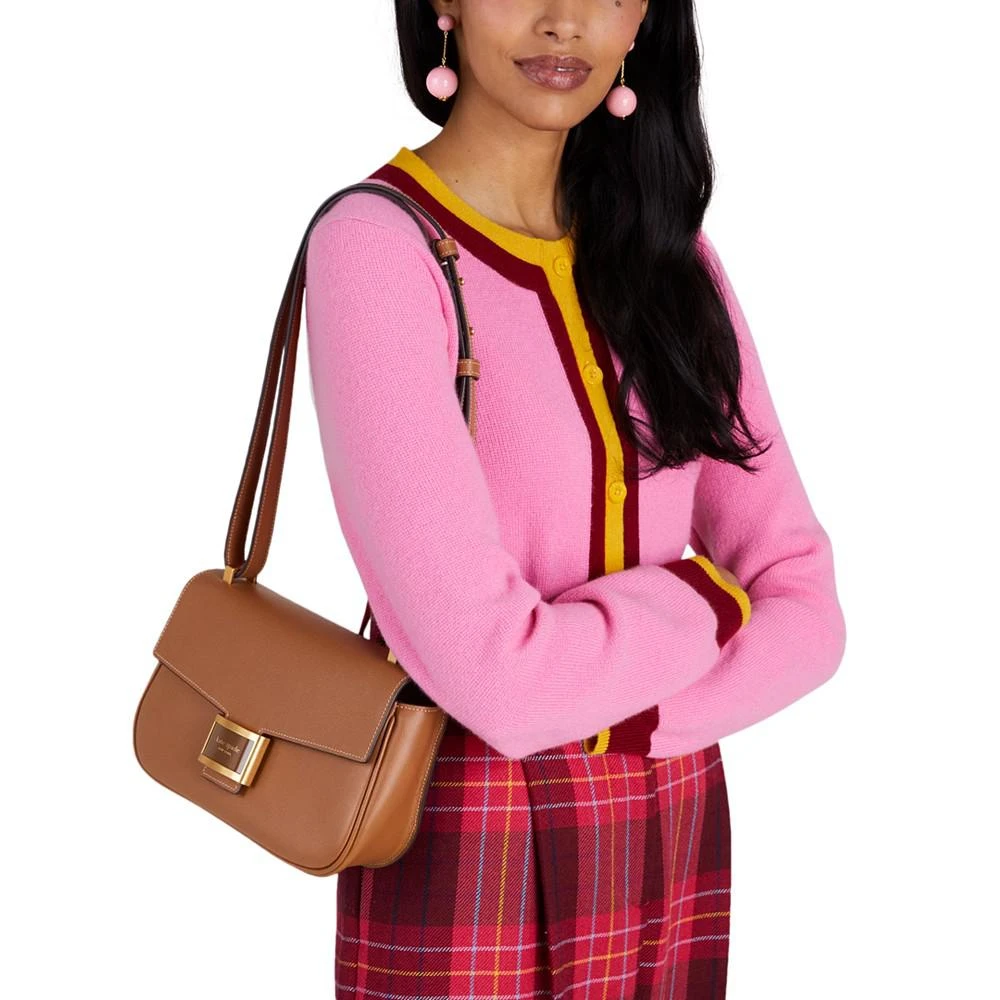 Katy Textured Leather Medium Convertible Shoulder Bag 商品