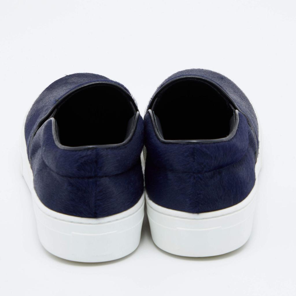 Celine Blue Calf Hair Slip-on Sneakers Size 36商品第5张图片规格展示