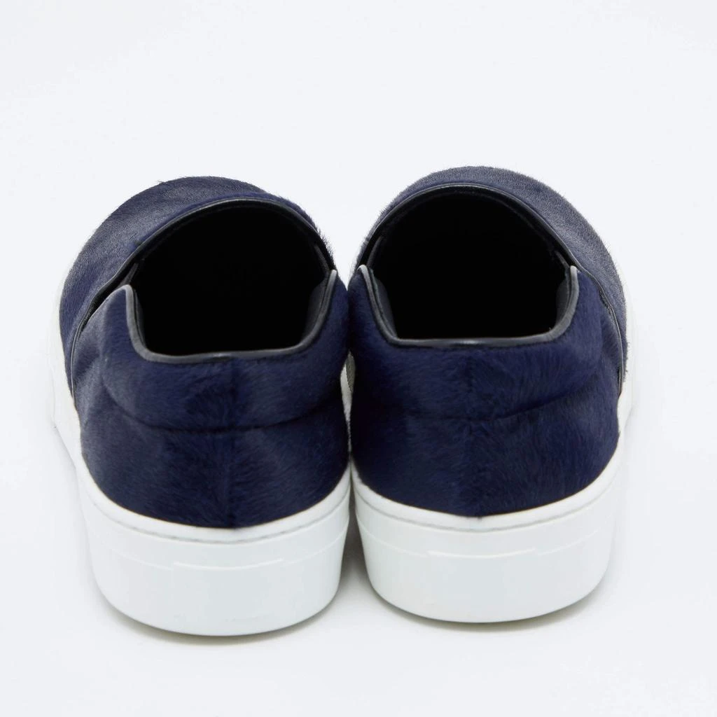 商品[二手商品] Celine|Celine Blue Calf Hair Slip-on Sneakers Size 36,价格¥1940,第5张图片详细描述