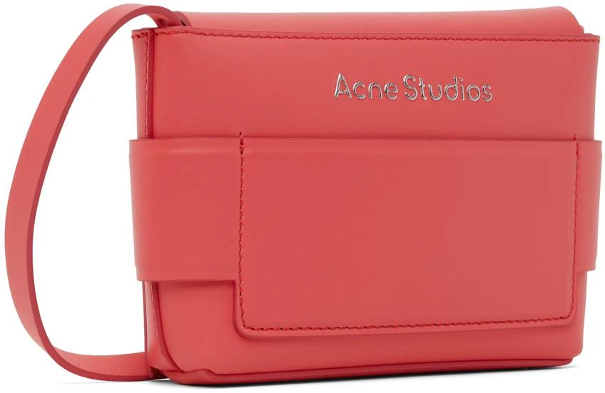 商品Acne Studios|Pink Musubi Mini Crossbody Bag,价格¥5963,第3张图片详细描述