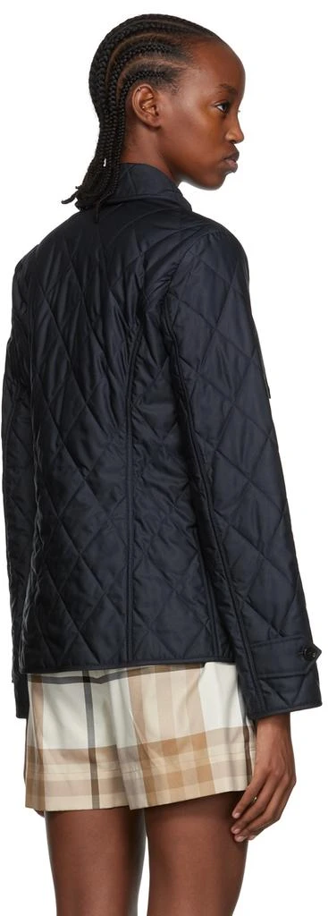 商品Burberry|Navy Quilted Jacket,价格¥10140,第3张图片详细描述