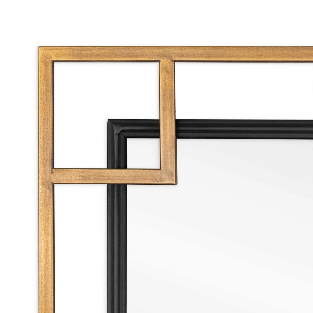 商品Gild Design House|Mavis 22 Square Metal Wall Mirror,价格¥729,第4张图片详细描述