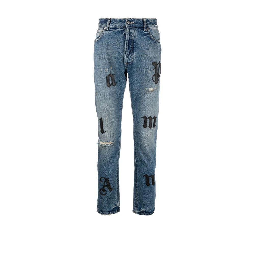 商品Palm Angels|PALM ANGELS Denim jeans,价格¥2716,第2张图片详细描述