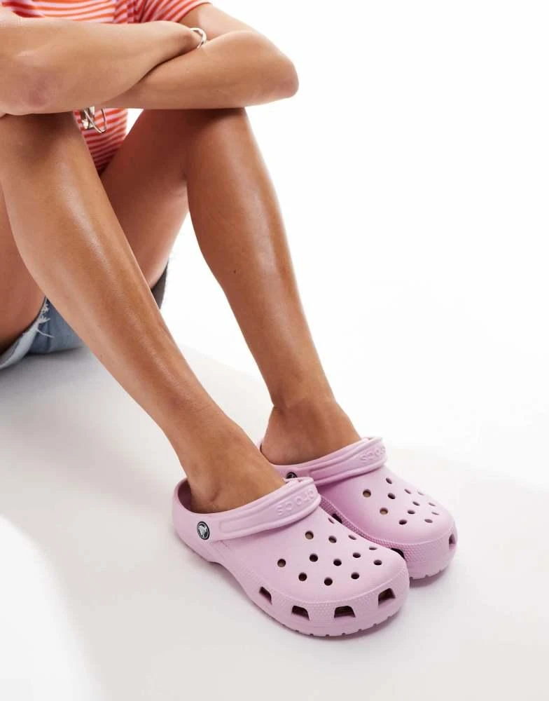 商品Crocs|Crocs classic clogs in ballerina pink,价格¥461,第1张图片