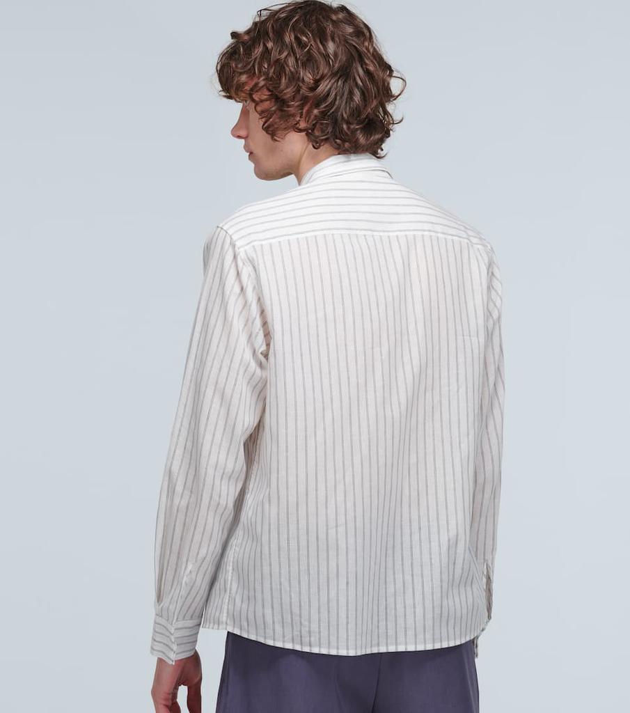 商品Commas|条纹亚麻长袖衬衫,价格¥938,第6张图片详细描述