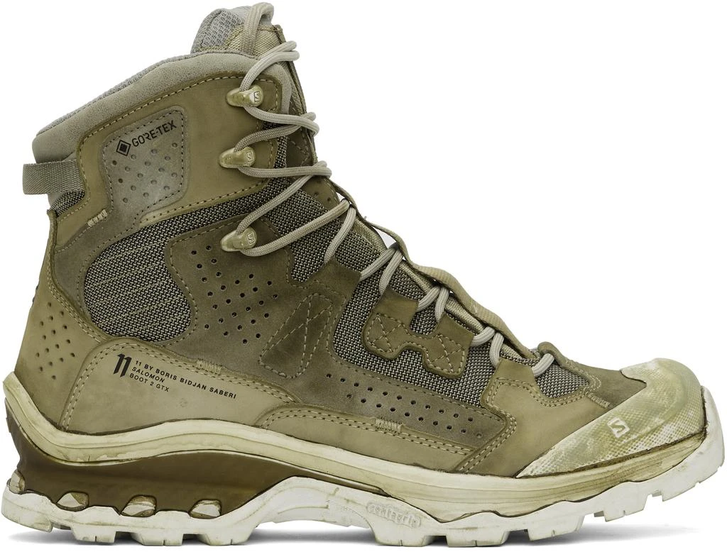 商品11 by Boris Bidjan Saberi|Khaki Salomon Edition 2 GTX Boots,价格¥3119,第1张图片