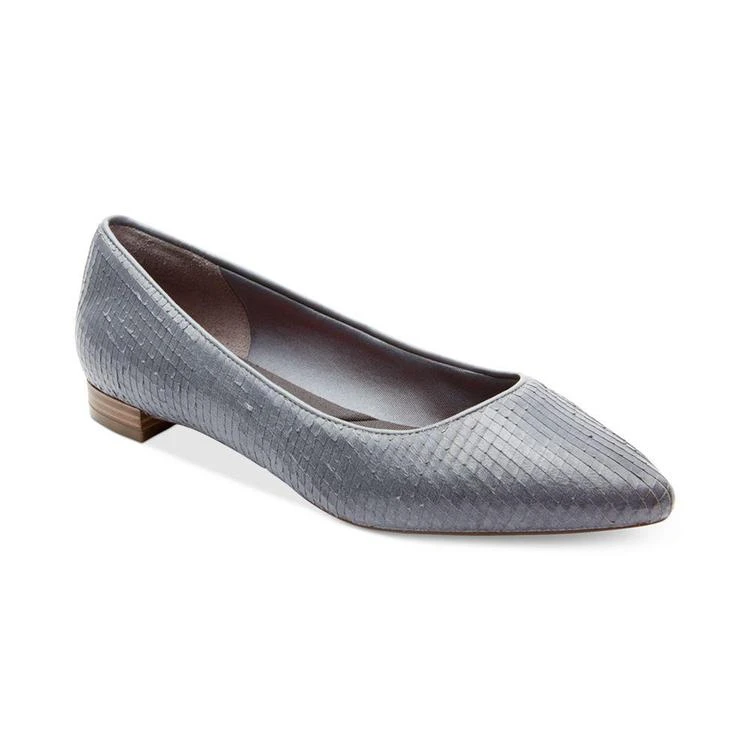 商品Rockport|Women's Total Motion Adelyn Pointed-Toe Flats,价格¥328,第2张图片详细描述