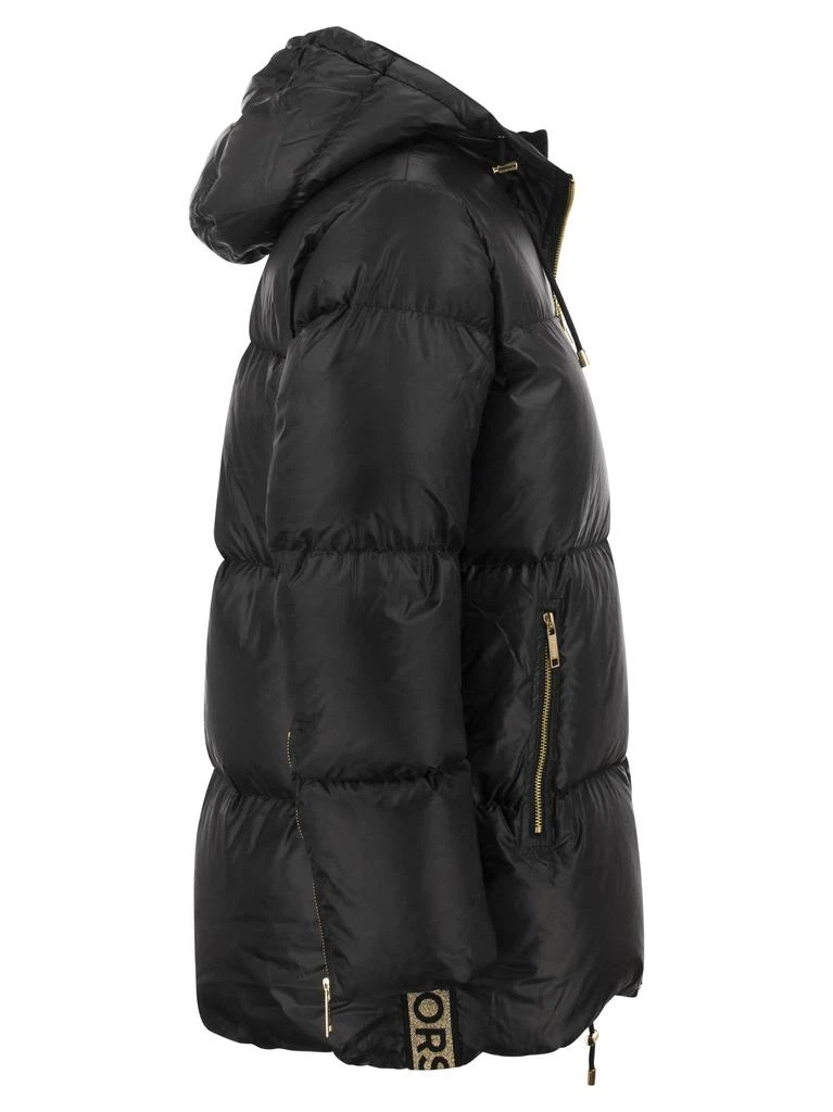 商品Michael Kors|MICHAEL Michael Kors Hooded Down Jacket With Logo,价格¥2398,第3张图片详细描述