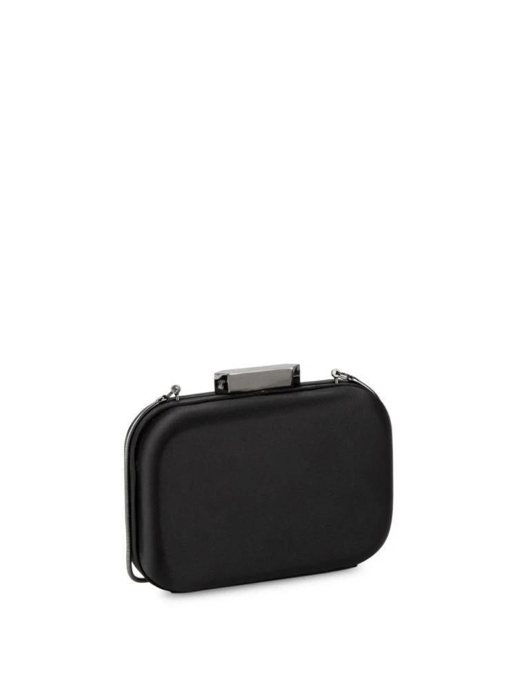 商品Badgley Mischka|Disk Crystal-Embellished Satin Clutch,价格¥552,第4张图片详细描述