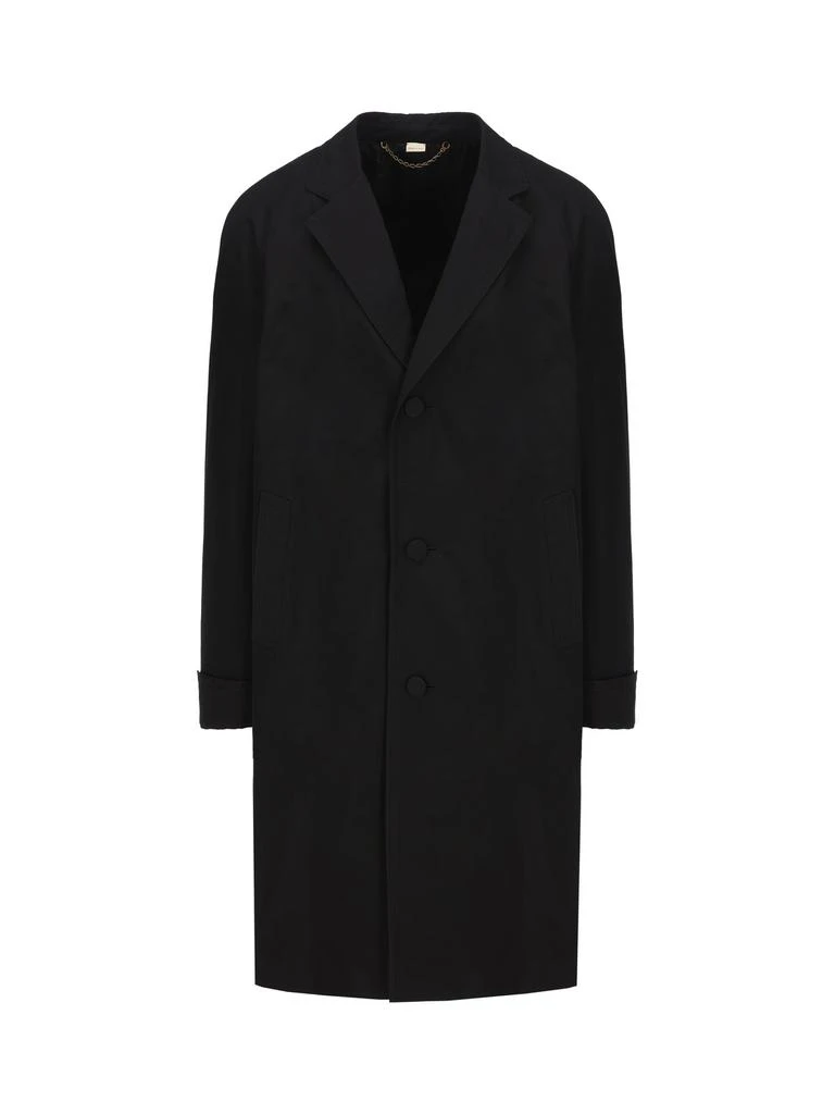 商品Gucci|Gucci Long Sleeved Single Breasted Poplin Coat,价格¥9867,第1张图片