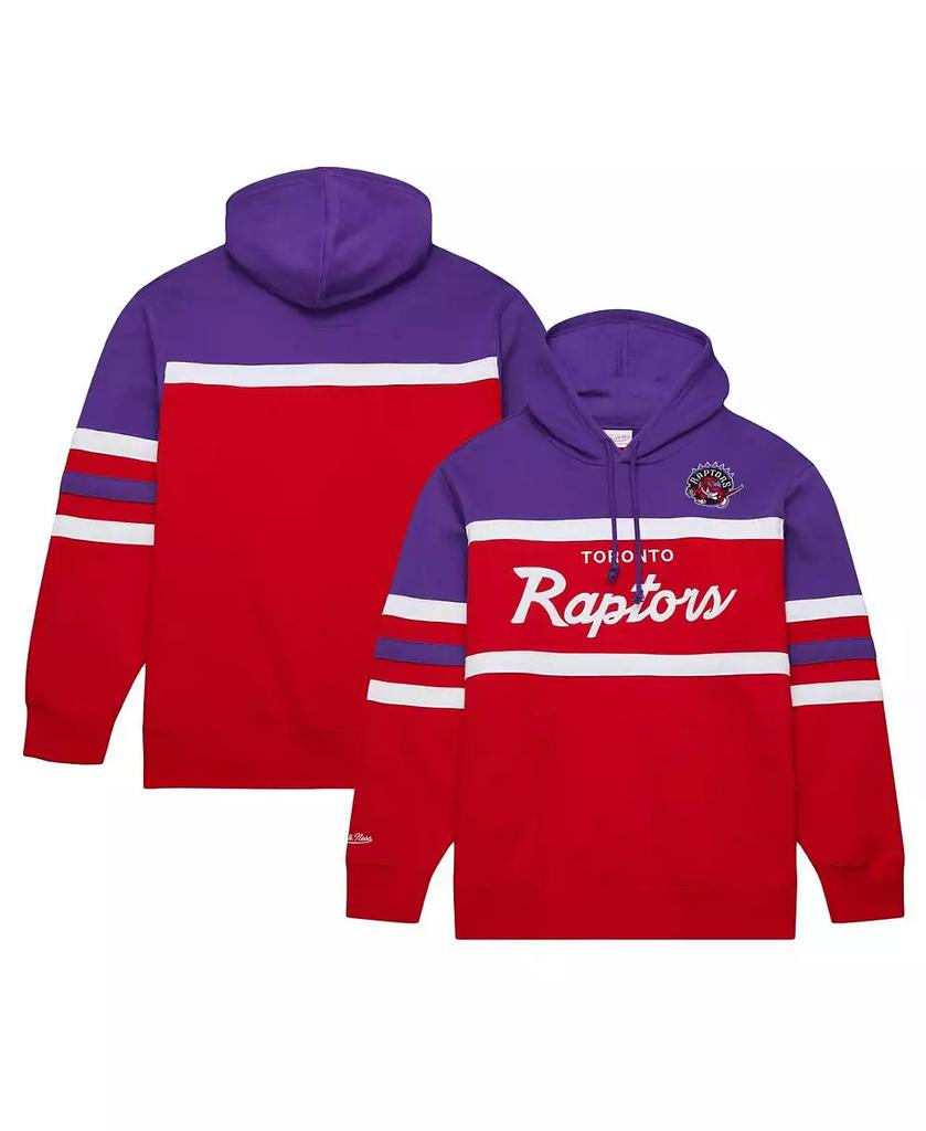 Herren-Pullover-Hoodie mit rotem/violettem Aufdruck des Cheftrainers der Toronto Raptors image 2