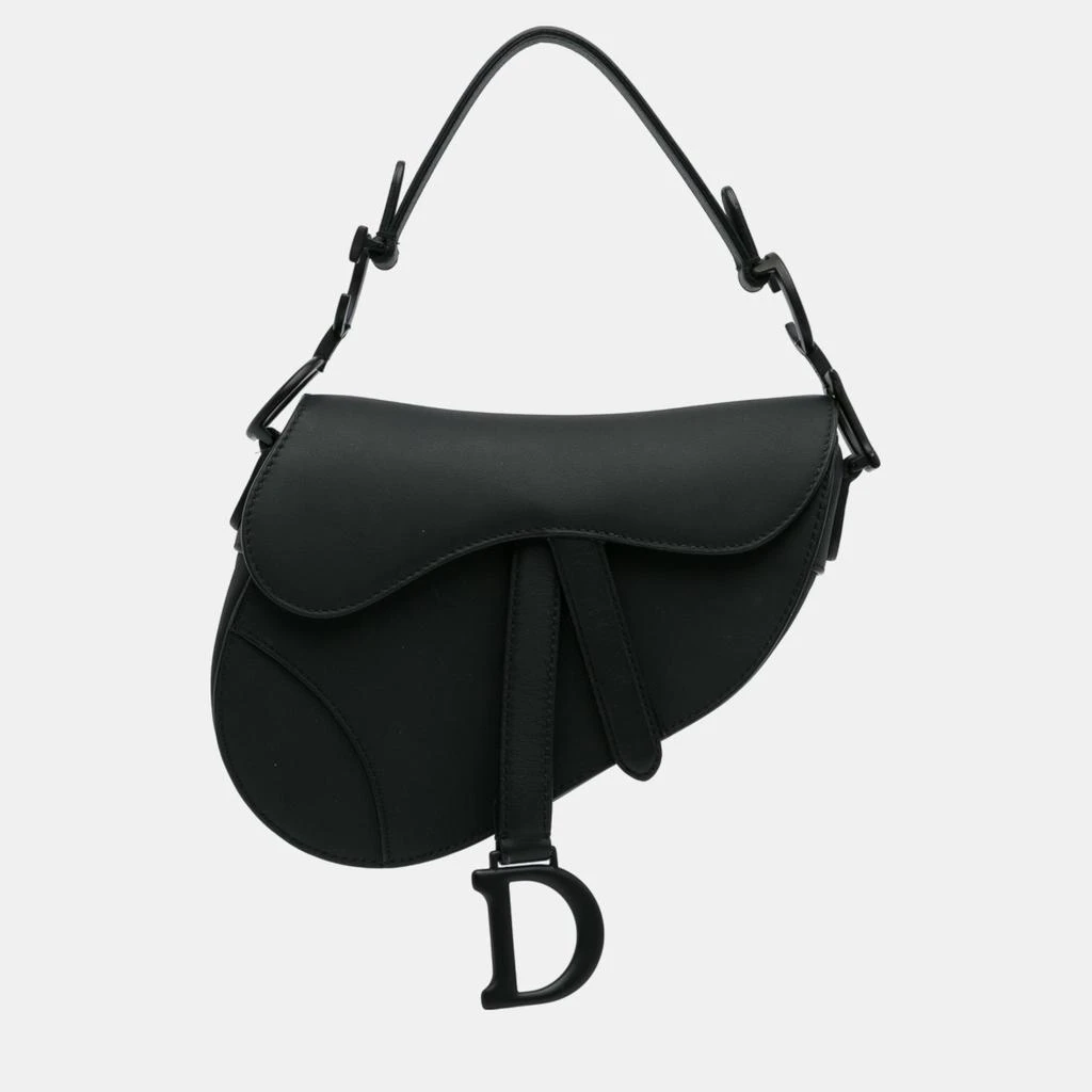 Dior Black Mini Ultra Matte Saddle The Luxury Closet