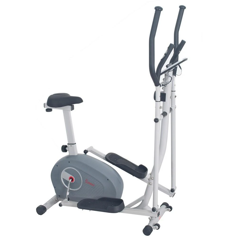 商品Sunny Health & Fitness|2 in 1 Magnetic Elliptical Upright Bike, Sf-E3903,价格¥4100,第1张图片