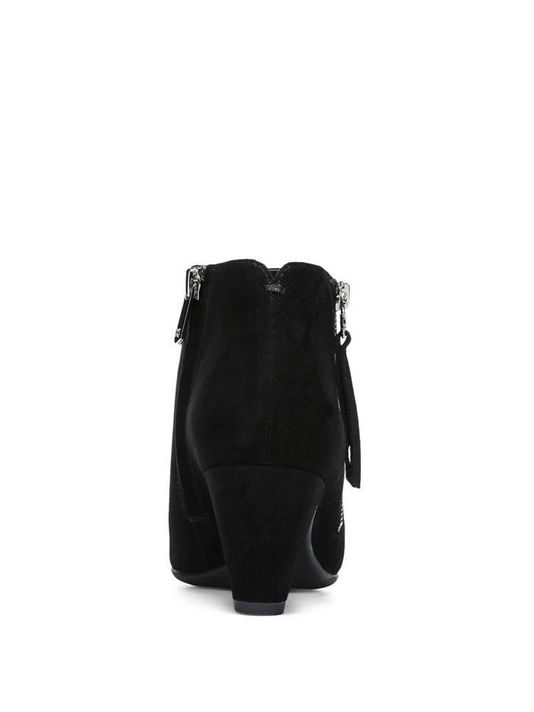 商品Sam Edelman|Mavis Double-Zip Suede Booties,价格¥1058,第3张图片详细描述