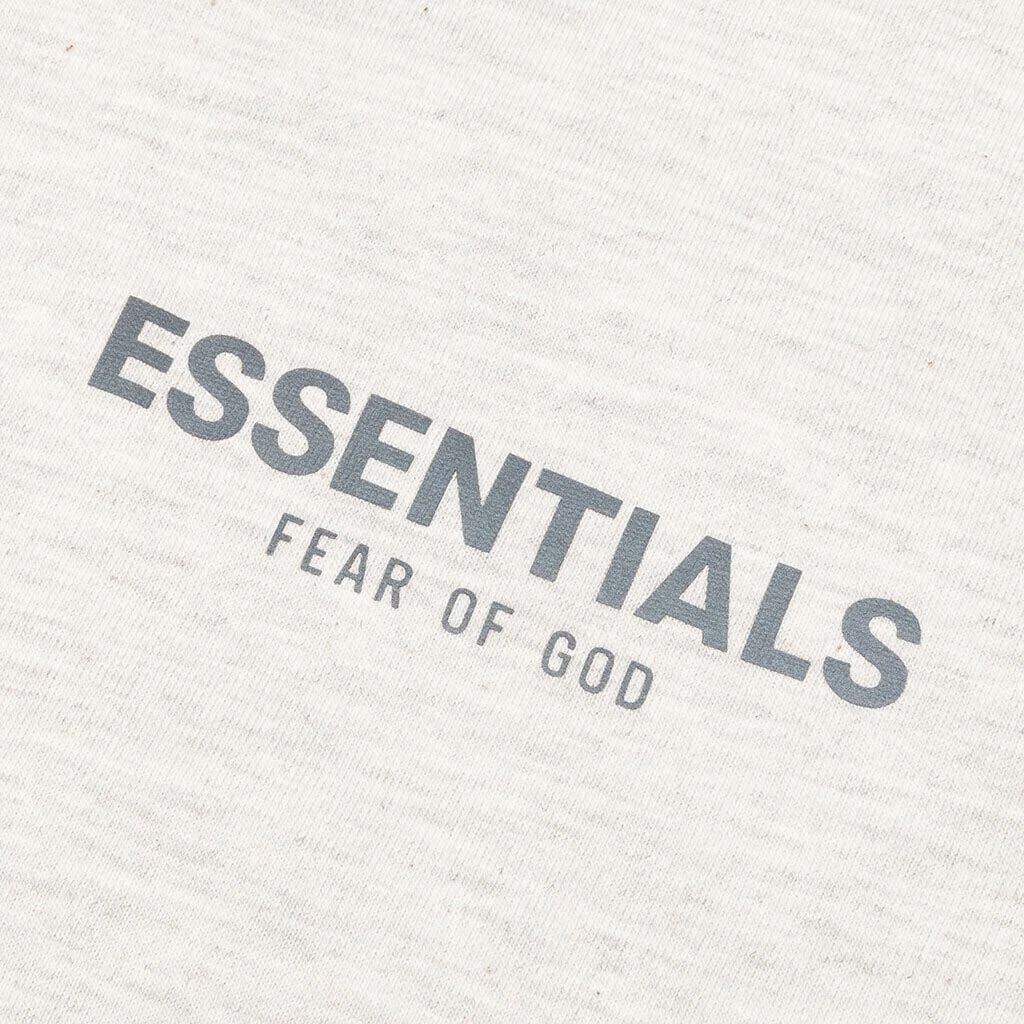 商品Essentials|Essentials Kid's S/S Polo - Light Heather Oatmeal,价格¥364,第3张图片详细描述