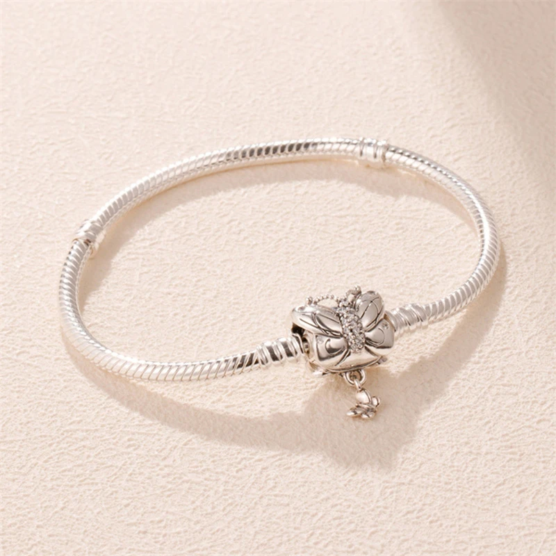 PANDORA 潘多拉 银色MOMENTS银手链,银蝶飞舞 597929CZ-19 商品