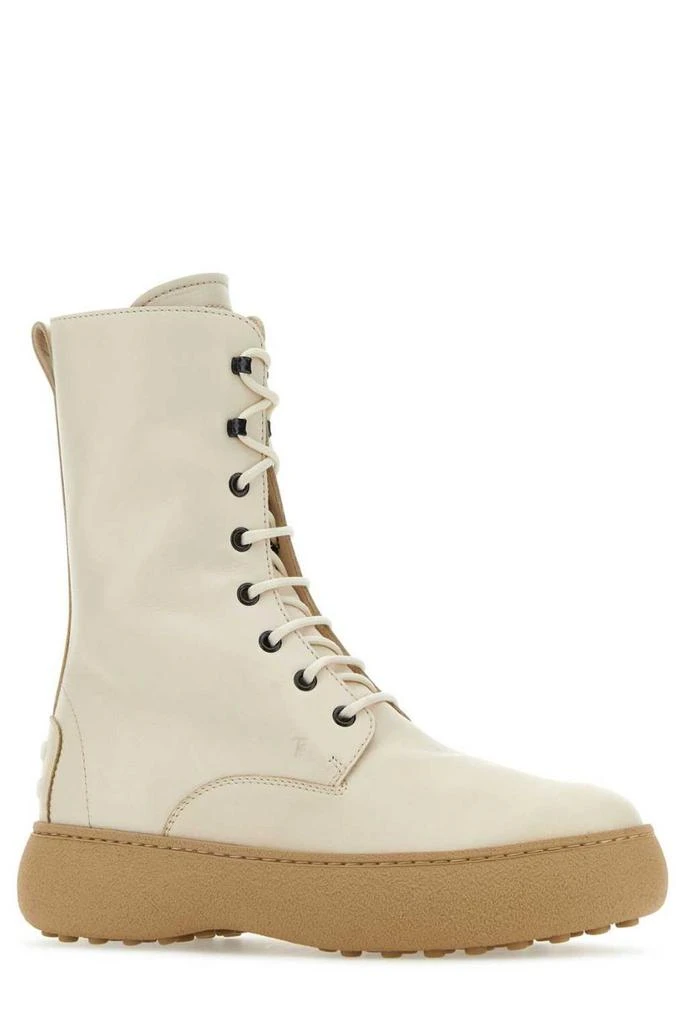 商品Tod's|Tod's W. G. Round Toe Lace-Up Boots,价格¥4414,第2张图片详细描述