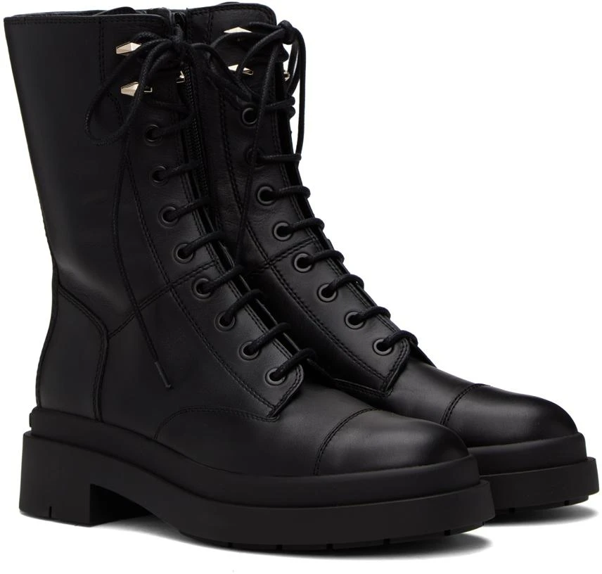 商品Jimmy Choo|Black Diamond Nari Flat Boots,价格¥6906,第4张图片详细描述