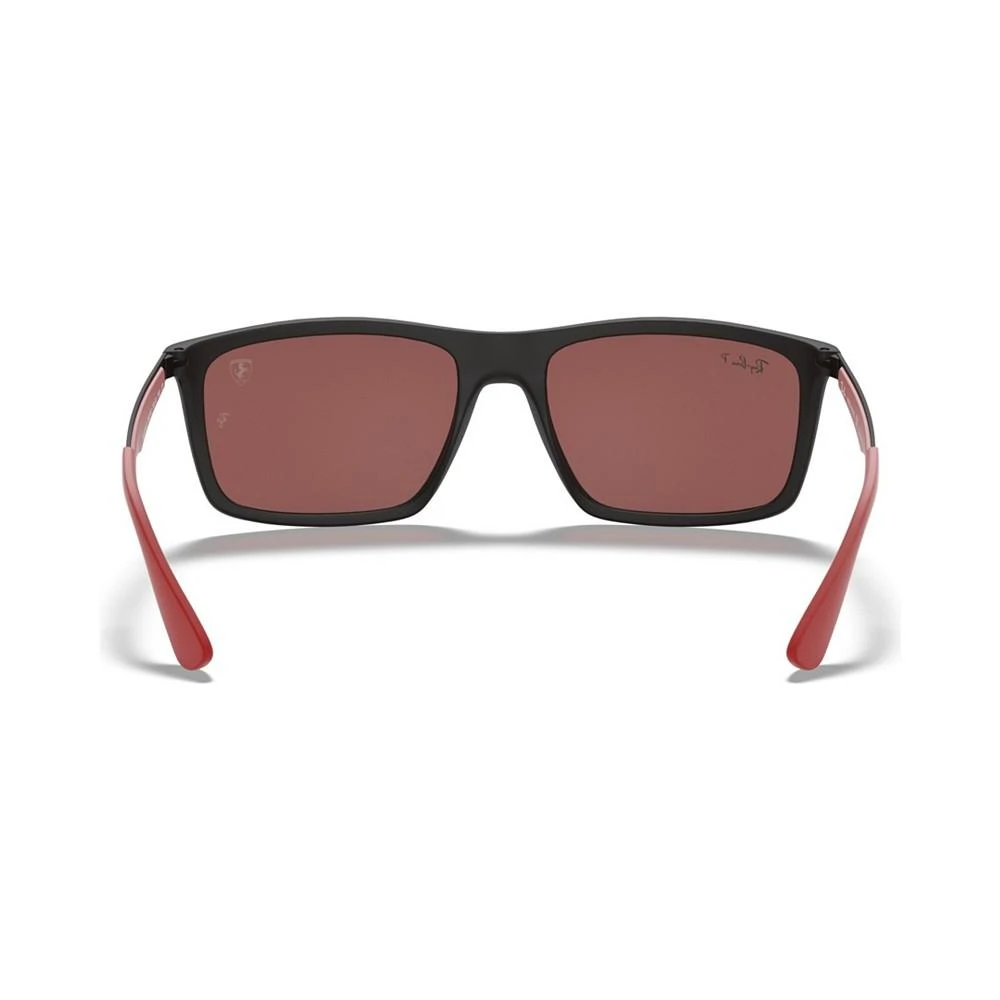 商品Ray-Ban|Men's Polarized Sunglasses, RB4228M Scuderia Ferrari Collection 58,价格¥2084,第5张图片详细描述