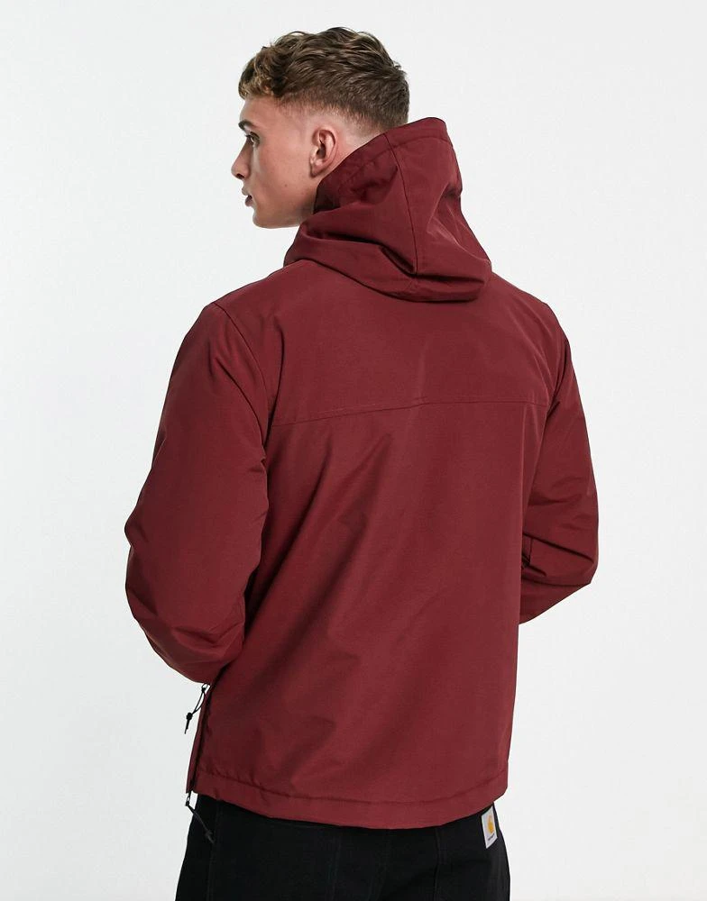 商品Carhartt|Carhartt WIP winter nimbus pullover jacket in burgundy,价格¥863,第2张图片详细描述