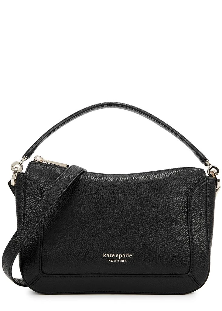 商品Kate Spade|Crush medium black leather cross-body bag,价格¥2117,第1张图片